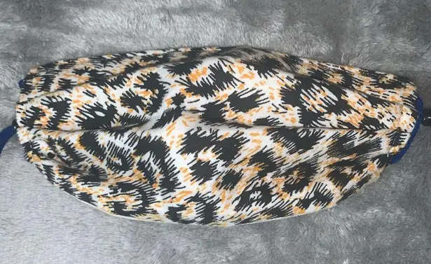 Handmade Fabric Face Mask Cheetah Leopard Print Black