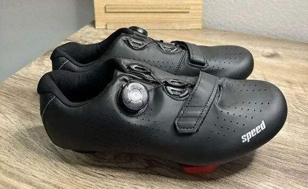 Speed Black Cycling Shoes Size 40