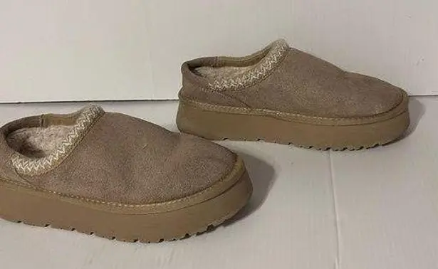 Cushionare Cushionaire Cozy slipper biscuit genuine suede size 9 M