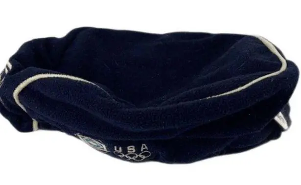 Roots Blue fleece beret USA 2006 Torino Olympics