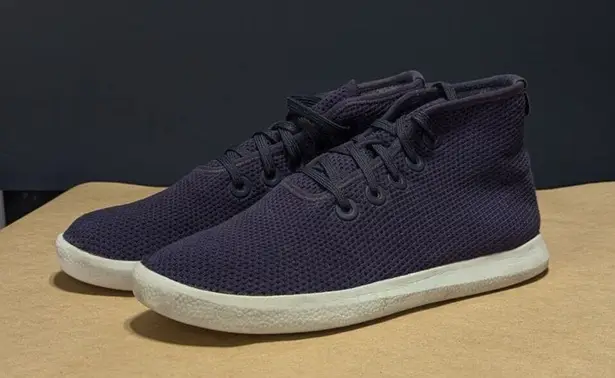 Allbirds Tree Topper High Top Sneakers Purple Plum Womens 10 Shoes Comfort