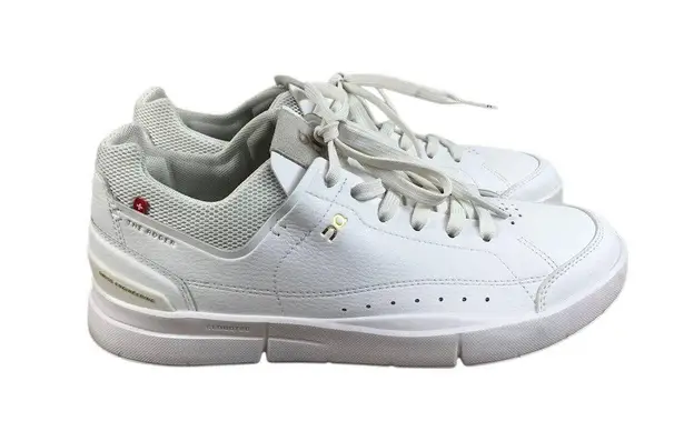 ON CLOUD Roger Centre Court Sneakers Tennis Shoes W's 9 White Retro Classic NWOB