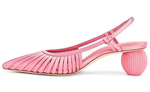 Cult Gaia ππ Alia Slingback Mule Heels ~ Pink