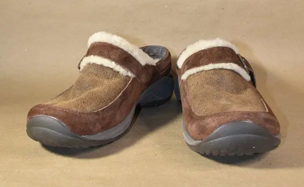 Merrell COPY - * Encore Buckle Puff Cocoa Shearling Mule