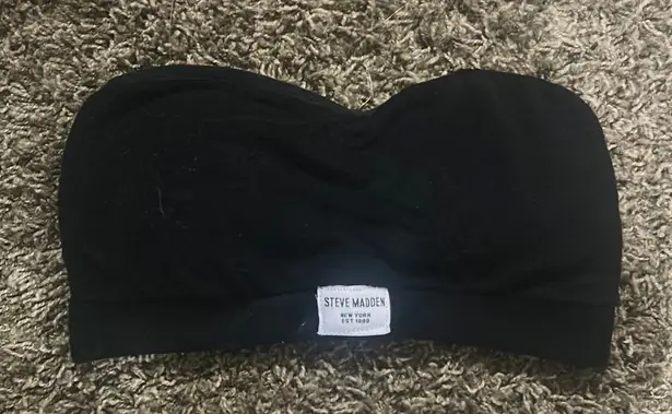 Steve Madden  Terry Cloth‎ Strapless Bralette - Image 1