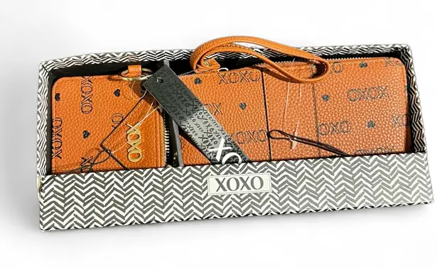 XOXO ‎ NWT Wallet & Keychain Set – Orange You Glad You Found Me? - Image 1