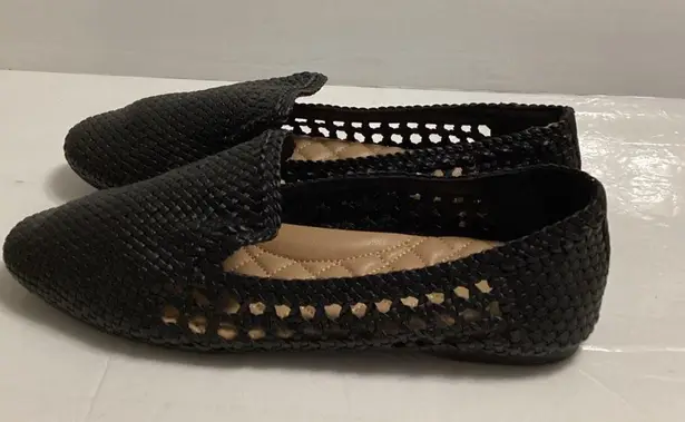 Birdies women’s starling black woven flat shoes