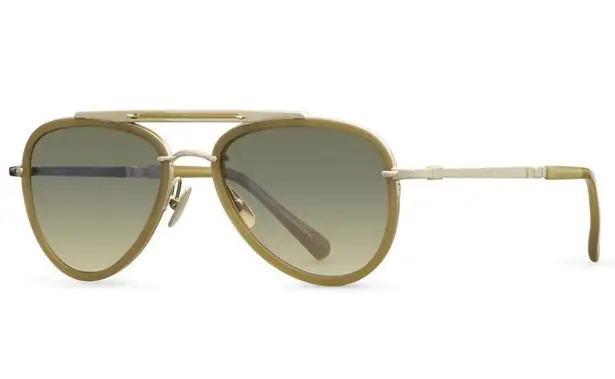 💕MR LEIGHT by GARRETT LEIGHT💕 Doheny SL Sunglasses ~ Aviator Crescent 12KG NWT