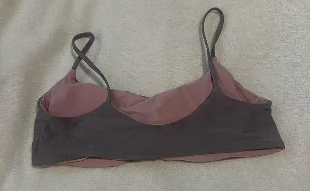 Lululemon  All that Glimmers Reversible Bikini Top