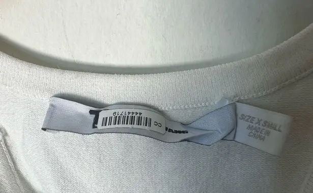 Alexander Wang T by Black and White Bi-Layer Bodycon Dress XS