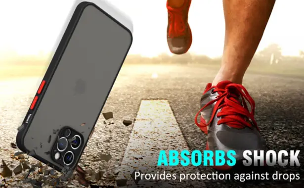 Ultra Slim Lightweight Protective iPhone 12 Pro Case Black