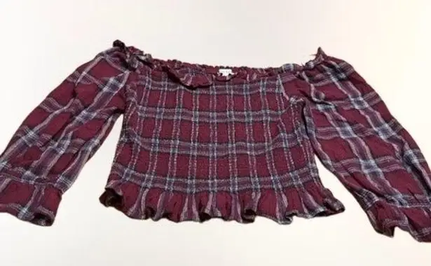 Moon River smocked top, size Large