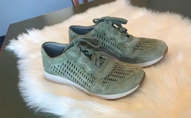 Dansko Women’s Ventilated "Charlie" Suede Sneakers 8 39