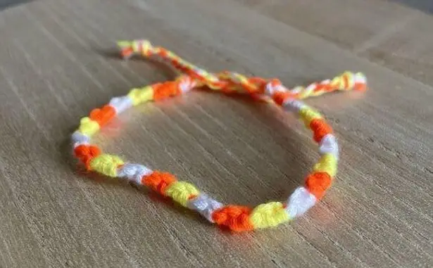 Handmade Vega Bracelet, anklet, trendy, comfortable, tie, embroidery thread, woven, gift,