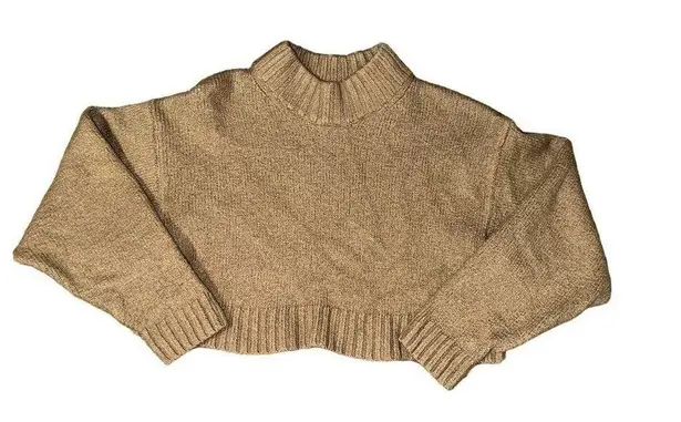 Wilfred Aritzia  Free 100% Merino Wool Crop Sweater Size Large