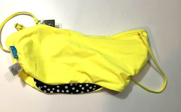 California Waves reversible bandeau swim top Lg