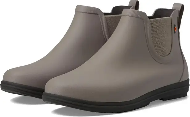 Bogs Sweetpea II‎ Chelsea Plush Women's Rain Boots, Black, W 10 - Image 1