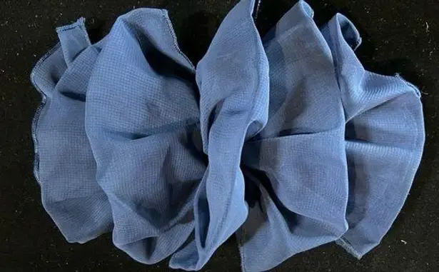 Vintage 90s Big Hair Bow Barrette Clip Purple