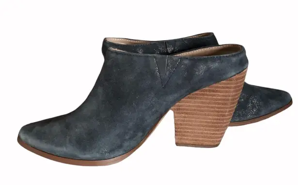 Charles by Charles David Charles David Nico Blue Teal Suede Mules