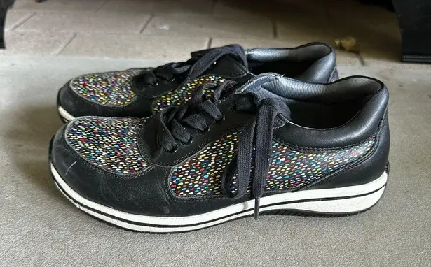Alegria Cindi walking shoe rainbow black EU 37, US 7/7.5