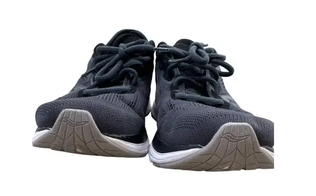 Saucony Mens PWRRUN Running Shoes Black Mesh Size 9.5 SKU 7147