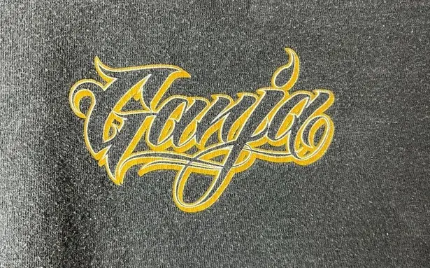 ODM Lion Graphic Tee T Shirt Vintage Y2K Large L Black Graphic Size XL