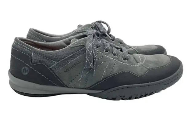 Merrell Albany Lace Shoes Granite Suede Hiking Camping Walking Women’s Size 10