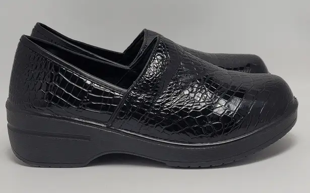 Sugar Foot Slip On Mules And Clog Patent Leather Black Size 6.5 - Image 1