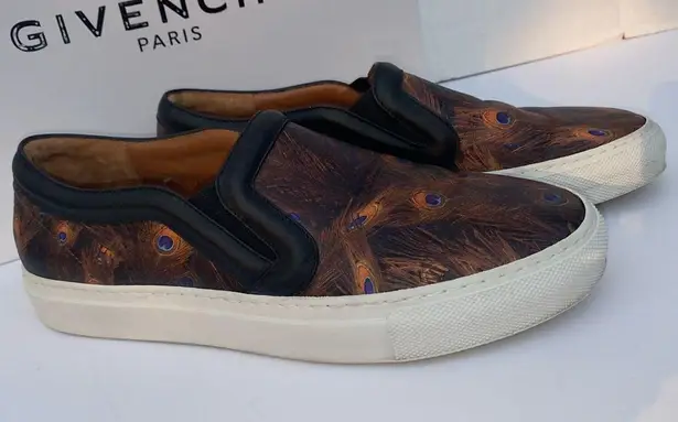 Givenchy  SKATE SLIP ON Skate PEACOCK Sneakers EUC