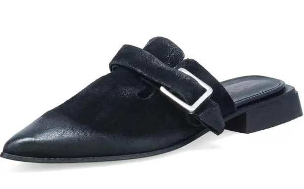 A.S.98 Ayden Flats Women's 9.5 Black Suede Slip