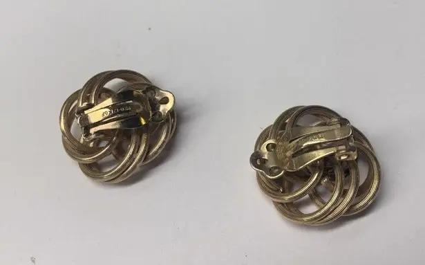 GF Binder Brothers Signed BB Vintage Costume Earrings Clip On 1-20 12K