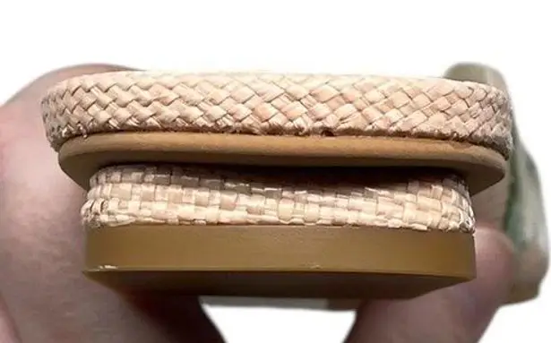 Dolce Vita “Elm” Pink Floral Raffia Mule Flats Women’s 7 Spring Summer