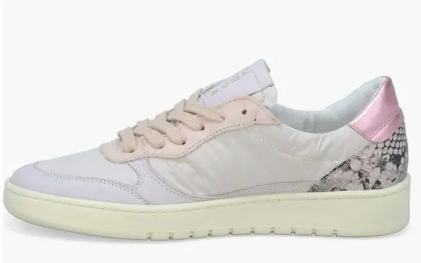 Miz Mooz Veronica Leather Sneaker Lightweight Lotus Metallic Size 9.5 Euro 41, N