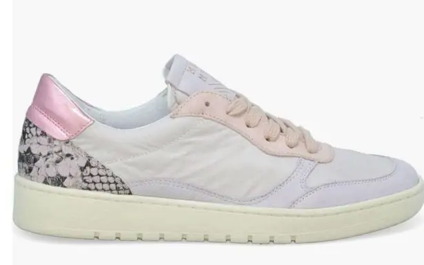 Miz Mooz Veronica Leather Sneaker Lightweight Lotus Metallica Size 9 Euro 39 NWT