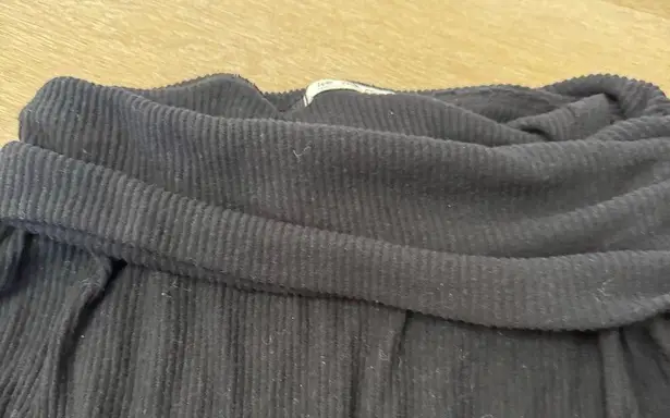 We The Free  Open Back Black Turtleneck Sweater - Image 3