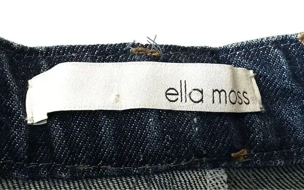 Ella Moss NWT  "Edmond" High Rise Denim Five Pocket Jean Mini Skirt