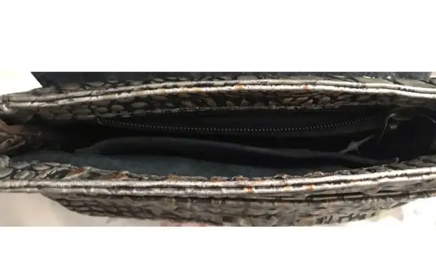 Rugero By Rogers Bag Crocodile Finish Calf Leather