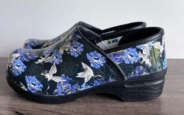 Bjork Professional Silke Leather Women's Clogs Size 37 aka 6.5 #B1144 Blue