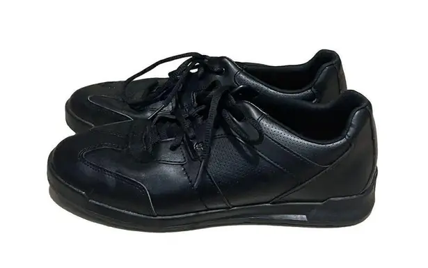 Shoes For Crews Woman’s 9 Liberty Sneakers Black Lace Up For Serving Or Working