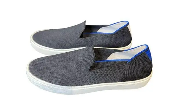 Rothy's Women's Shoes The Original Sneakers Top Slip On Flat Blue Gray Sz. 7