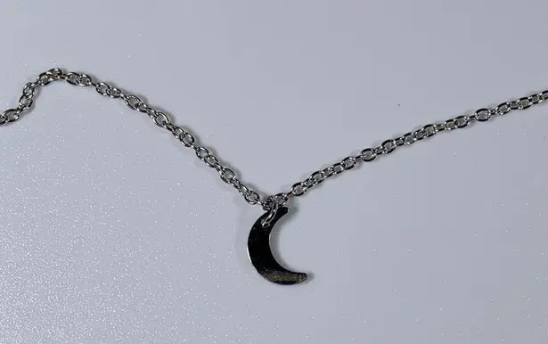Marina De Buchi Lumiela Dainty Moon Necklace