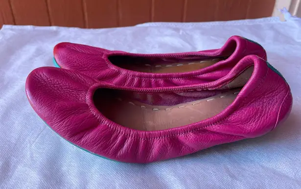 Tieks Fuchsia Classic Ballet Flats sz 8