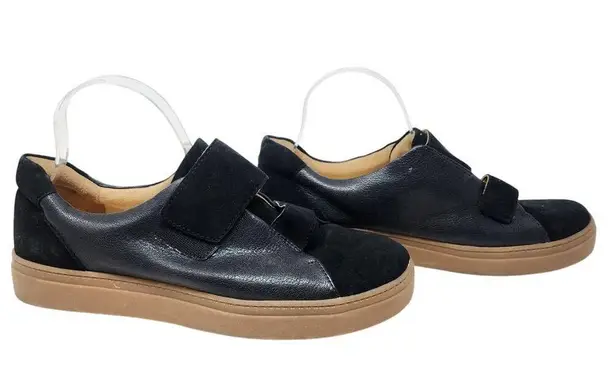 Naturalizer Charlie Sneakers Slip On Shoes Casual Leather Suede Black Size US 11