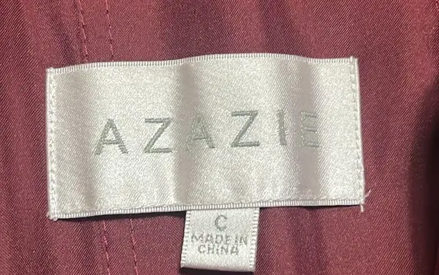 Azazie Dress Sz S-M Gown Evening Special Events Maxi Wedding Feminine Prom