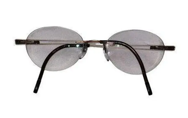 Silhouette Women’s Eyeglasses Titan Gold/Brown Rimless Frame, Austria Gold