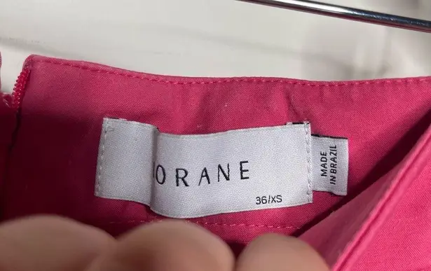 IORANE Printed Elephants Pleated Front Shorts in Pink sz XS