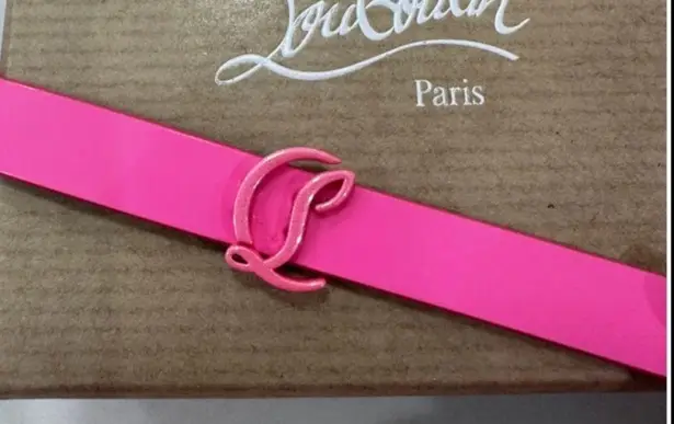 Christian Louboutin  CL Logo Bracelet