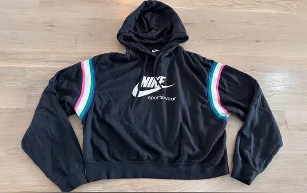 Nike  Sportswear Heritage Pullover Hoodie 'Black' size medium