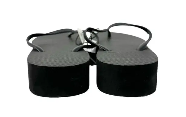 Gap Platform Flip Flops Black Size 10