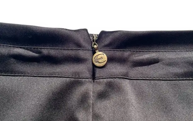 Just Cavalli by Roberto Cavalli Black Satin Pencil Skirt